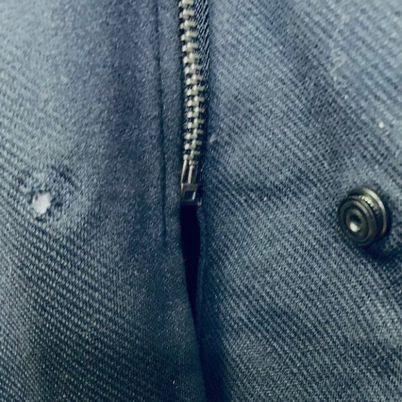 ZARA MAN WINTER COAT IN DARK NAVY BLUE MEN  SEZE XL - Picture 11 of 16